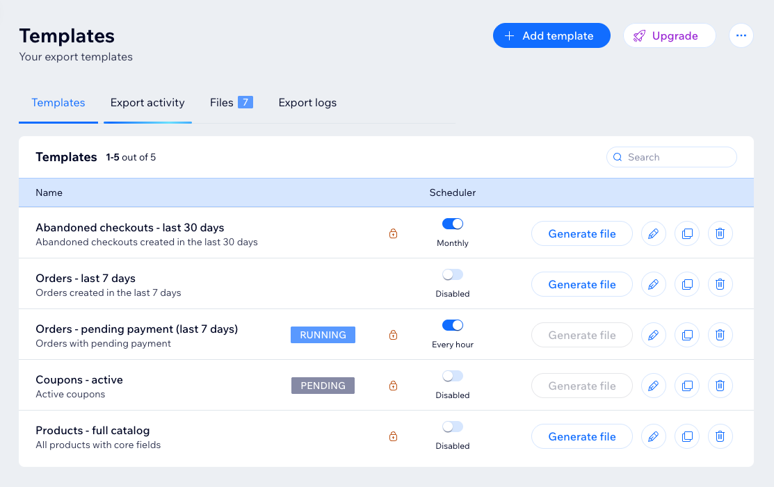 App Dashboard